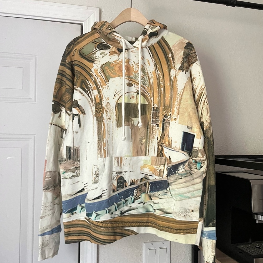 Artistic Print Hoodie